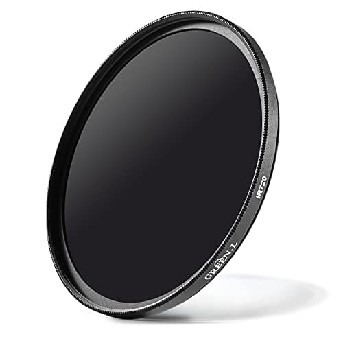 Image of GREEN.L 52mm Infrared Filter, 52mm IR 760nm (R76) Filter for Camera Lens