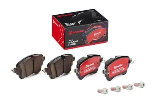 Image of BREMBO Xtra Brake pad set with wear warning indicator