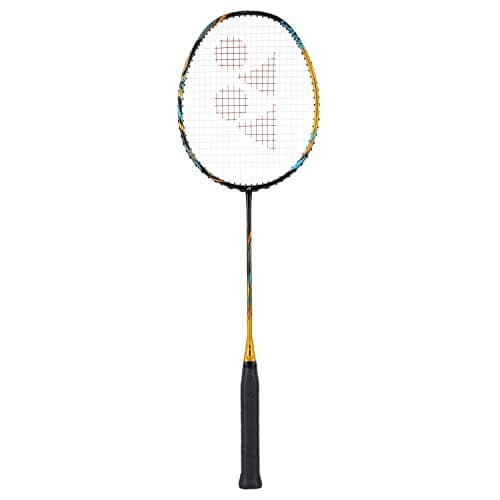 Image of YONEX Astrox 88d Game Graphite Strung Badminton Racket with Full Racket Cover (Camel Gold) | For Professional Players | 83 grams | Maximum String Tension - 28lbs