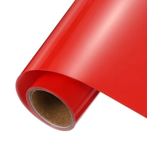 Image of sourcing map Peach Heat Transfer Vinyl, 12 Inch x 5ft Iron-on Vinyl Roll for Decal Cutting, Signs, Scrapbooking, DIY Craft, Home Decoration
