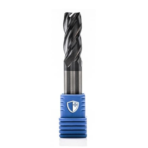 Image of ARMOUR TOOLING – 6mm Tungsten Carbide End mill - 4 Flute Sharp Corner Cutter - CNC Milling Tool - for Alloy Steels/Hardened Steels - High Performance Milling Cutter - Roughing And Finishing