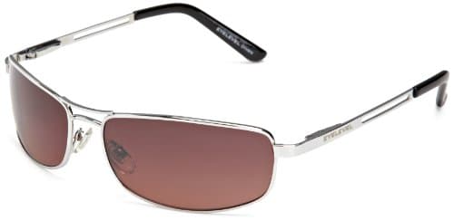 Image of Eyelevel Grand Prix 1 Rectangle Men's Sunglasses Silver Effect One Size