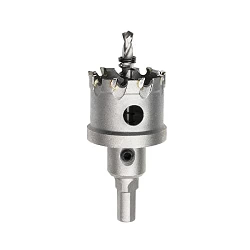Image of Meccion TCT Carbide Hole Saw Drill Bit, Heavy Duty Industrial Grade Hole Cutter for Stainless Steel, Metal, Alloy, Cast Iron, Copper (40mm)