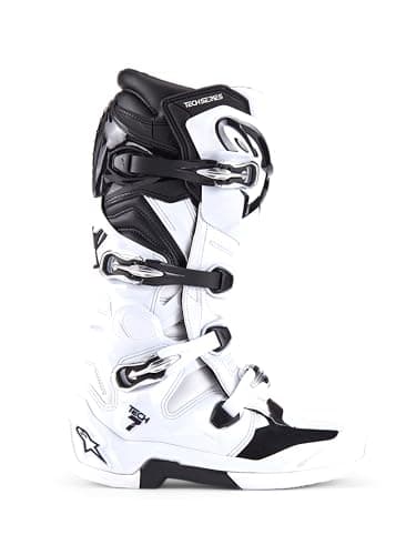 Image of Alpinestars - Tech 7 Boots White/Black 10 (2012025-21-10)