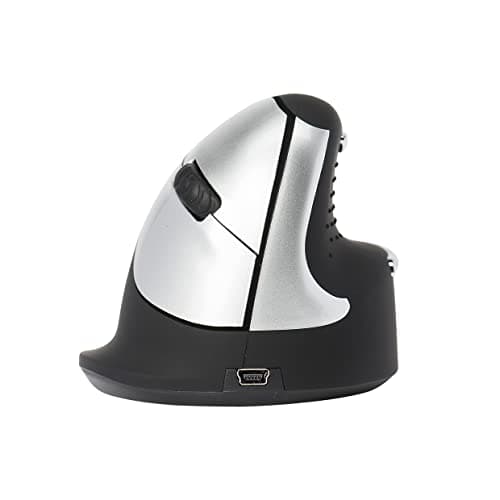 Image of R-Go HE Ergonomic mouse, Medium (165-193mm), Right Handed, wireless, 500-1750dpi, RGOHEWL