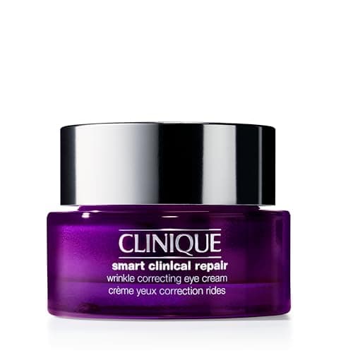 Image of Clinique Smart Clinical Repair Wrinkle Correcting Eye Cream With Hyaluronic Acid + Peptides | Anti-Ageing, Hydrating + Depuffing With Massage