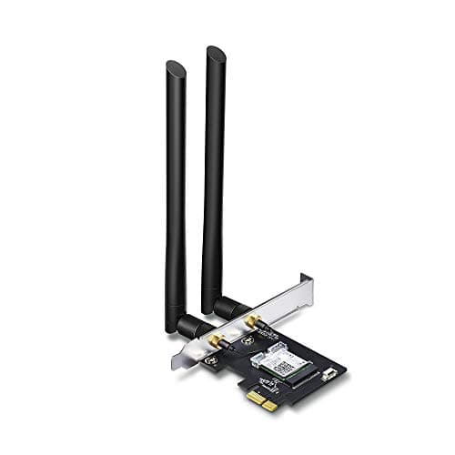 Image of TP-LINK Archer T5E AC1200 Wi-Fi Bluetooth 4.2 PCI Express Adapter with Two Antennas, PCIe Network Bluetooth 2-in-1 Interface Card for Desktop, Low-Profile Bracket Included
