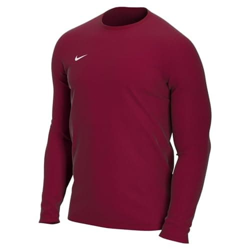 Image of NIKE Men's M Nk Dry Park Vii Jsy Ls T shirt, Team Red/(White), S UK