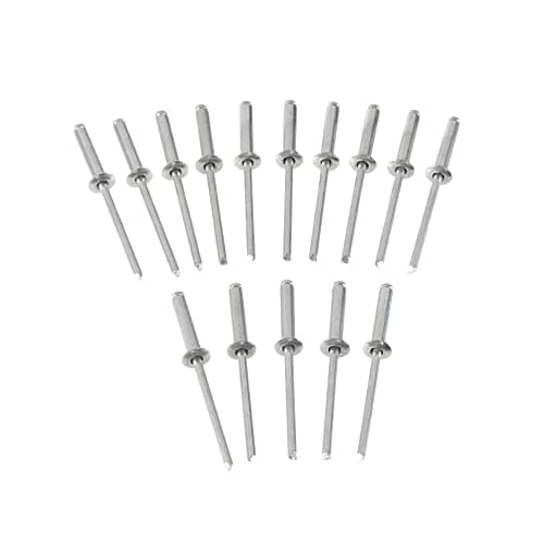 Image of Stanley 1-PAA52T 4mm Short Aluminium Rivets (20 Pieces)