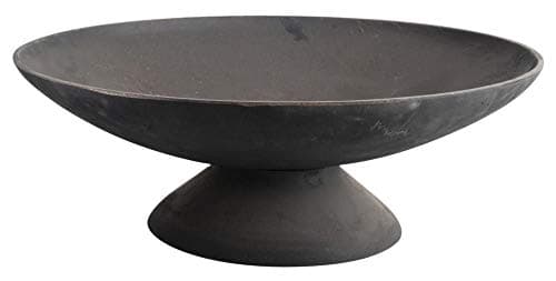 Image of Esschert Ff44 21 x 59 x 59cm Large Fire Bowl Cast-Iron - Black