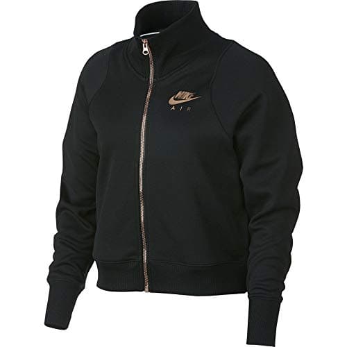 Image of Nike 932055-010 W NSW AIR N98 JKT PK Jacket Women's BLACK/ROSE GOLD Size M
