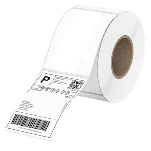 Image of ECSC 4x6 Direct Thermal Labels 9 Rolls, Compatible with Zebra ZD888 ZD888-CR GK888T GK888D ZD888T GK888GOV ZT411 ZT610 ZT510 ZT210 ZT230 110Xi4 ZT421 105SL Plus ZD420 ZT620 GT820 GT800