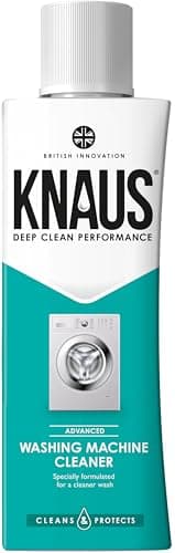 Image of KNAUS 5-in-1 Washing Machine Cleaner | Deep Cleans & Descales | Removes Limescale, Mould, Grime & Odours | Value 3-Dose Bottle
