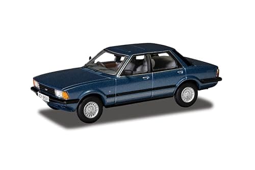 Image of Corgi VA15007 Ford Cortina Mk5 2.3 Ghia - Titan Blue Die-cast Model for adults, 14+ years, collectors
