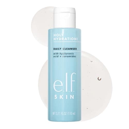 Image of e.l.f. SKIN Holy Hydration! Daily Cleanser, Infused with Ceramides, Removes Dirt, Makeup & Impurities, Nourishing & Hydrating Formula