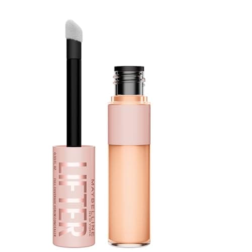 Image of Maybelline New York Concealer, Lifter Concealer, Full Coverage, Hydrate and Brighten Under-eyes, All Day Wear, Enriched with 2% Peptides and Caffeine, Shade: 55