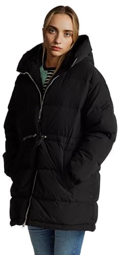 Image of United Colors of Benetton Women's Giaccone 22t6dn087 Jacket, Black, XL