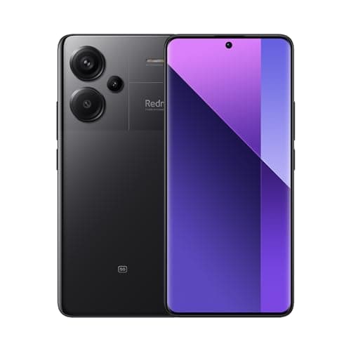 Image of XIAOMI Redmi Note 13 Pro+ 5G Midnight Black - Smartphone 12+512GB, MediaTek 4nm processor, 200MP camera, 120W HyperCharge, 3D curved display, dust and water protection (UK Version + 2 Years Warranty)