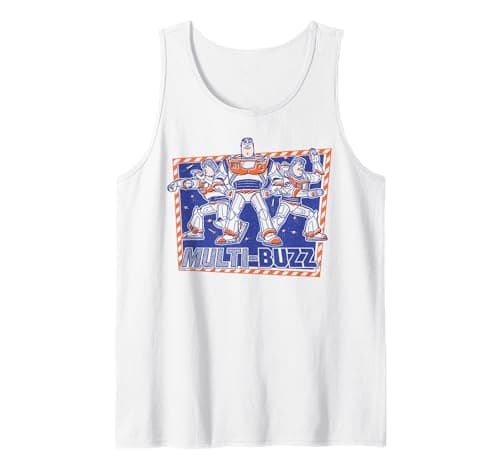 Image of Disney Pixar Toy Story 5 Multi-Buzz Action Buzz Lightyear Tank Top