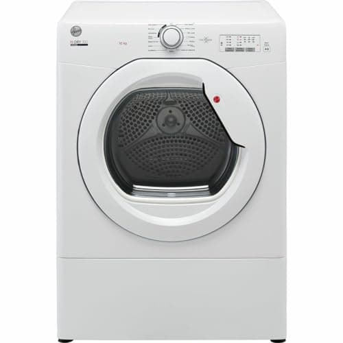 Image of Hoover HLEV10LG Freestanding Vented Tumble Dryer, Sensor Dry, 10 kg Load, White