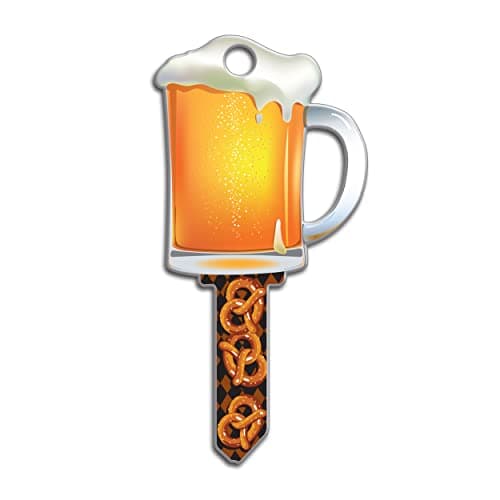 Image of Lucky Line Key Shapes, Beer Mug, House Key Blank, LW, 1 Key (B110L)