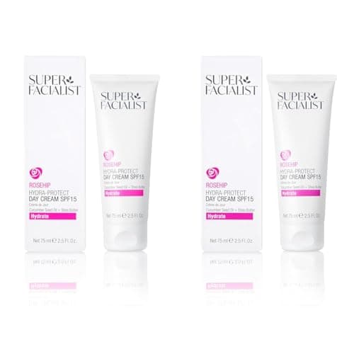Image of Super Facialist Rosehip Hydrate Radiance Day Cream SPF15, Formulated with UV filters to Protect and Hydrate, 75 ml (Pack of 2)