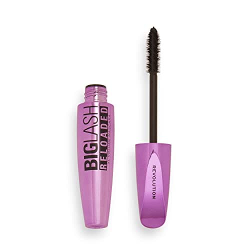 Image of Makeup Revolution Big Lash Reloaded Volume Mascara, Waterproof & Volumising, Black, 8g