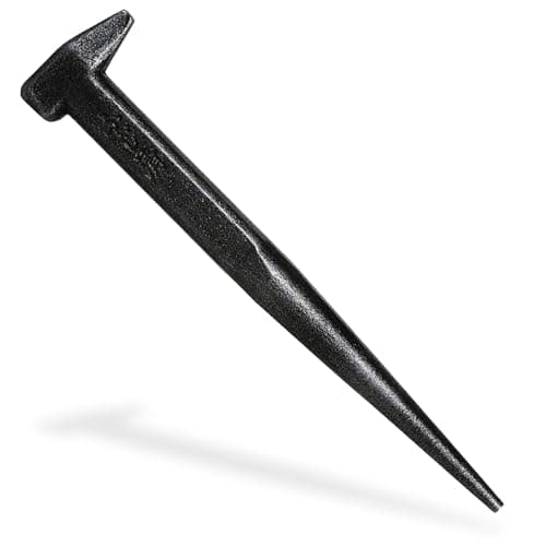Image of KAKURI Japanese Nail Punch Tool for Woodworking 1/8" Made in JAPAN, KUGISHIME Nail Setter Hevy Duty Japanese Steel, Black