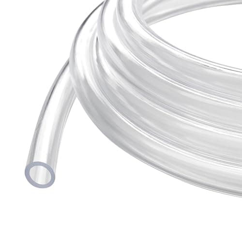 Image of Corsair Hydro X Series, XT Softline, 10/13 mm (3/8 Inch or 1/2 Inch) ID/OD, Tubing (Fully Transparent, PVC Material, UV-Resistant, Easy to Cut) Clear