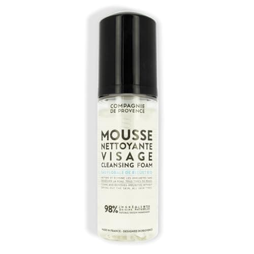 Image of Compagnie de Provence® Hydrating Cleansing Foam 150 ml I Facial Cleanser I with Organic Cornflower Water and Organic Water Lily I Cleans, Soothes and Refreshes