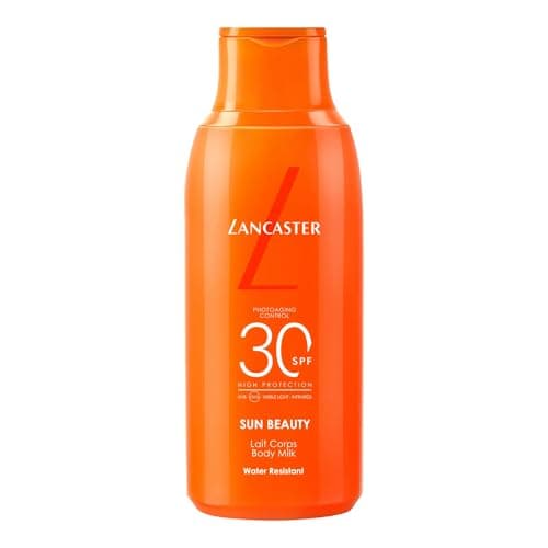Image of Lancaster Sun Beauty Body Milk SPF30 | Photoaging Control | Broad Spectrum Sun Protection | Lightweight Texture & Non-Greasy | Water Resistant Formula | Suitable for All Skin Types