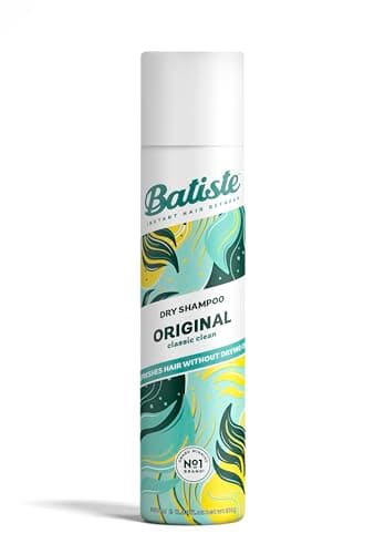 Image of Batiste Dry Shampoo Original 350ml, Fresh & Clean Fragrance, No Rinse Spray to Refresh Hair in Between Washes