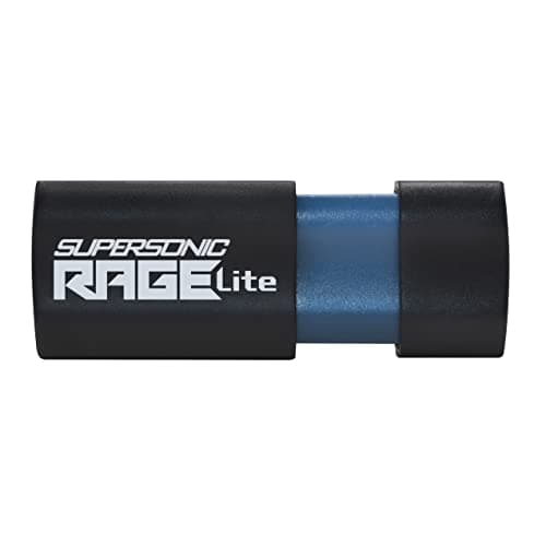 Image of Patriot Supersonic Rage Lite USB 3.2 Gen Flash Drives - 128GB - PEF128GRLB32U