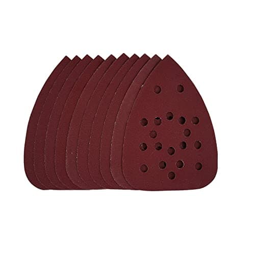 Image of Draper 43387 Detail Sanding Sheets with Hook and Loop, 140mm, 240 Grit, SSD3 (Pack of 10)