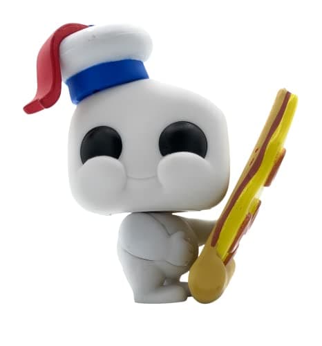 Image of POP Funko Ghostbuster Afterlife 7/11 Exclusive Mini Puft (w/Pizza) #1053 - Free Acrylic Case