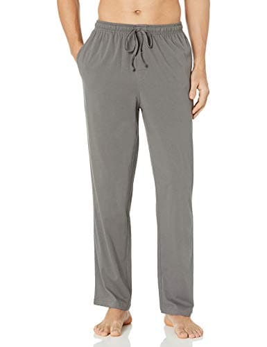 Image of Amazon Essentials Men's Cotton Knit Pajama Pant, Grey, XX-Large