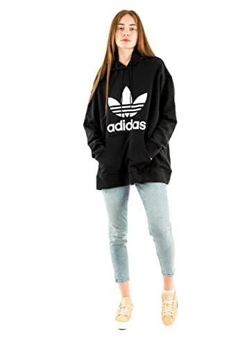 Image of Adidas GD2378 TRF HOODIE Sweatshirt women's black/white 2X