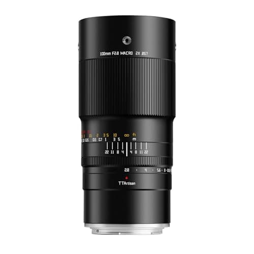 Image of TTARTISAN 100mm F2.8 Macro 2X Camera Lens for Canon RF Mount Full Frame Manual Focus Lens for Miniature Photography