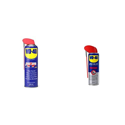 Image of WD40 Multi-Use Product Smart Straw 450ml - The Ultimate All-Purpose Lubricant for Home & Workshop Use and Specialist Penetrant Spray - Professional Grade Lubricant for Mechanic and Industrial Use
