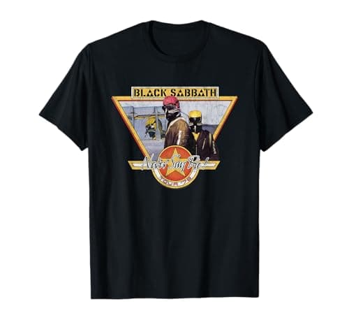 Image of Black Sabbath Official Never Say Die Tour '78 T-shirt T-Shirt
