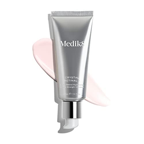 Image of Medik8 Crystal Retinal 1 - Age-Defying Retinal Night Serum - Improves Wrinkles & Skin Firmness - 0.01% Retinal Strength - 11x Faster than Retinol - For Sensitive Skin - 30ml