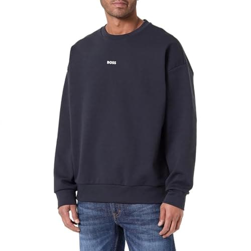 Image of BOSS Men's Stenson Sweatshirt, Dark Blue, M