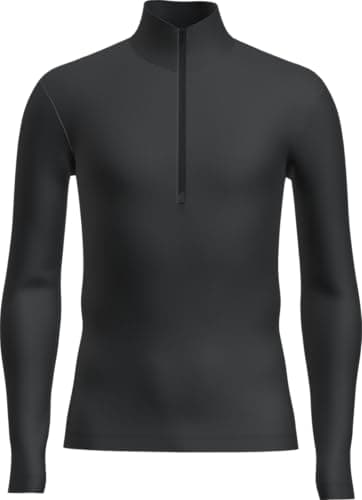 Image of Icebreaker Merino Men's Standard 175 Everyday LS Half Zip, Black