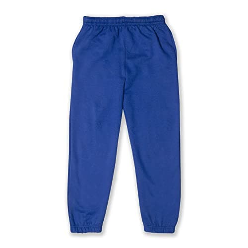 Image of D&H CLOTHING UK Kids Boys Girls Fleece Jogging Bottom Childrens Jogger PE School Jog Pants Tracksuit Bottoms Sweatpants 9 to 11 Royal Blue