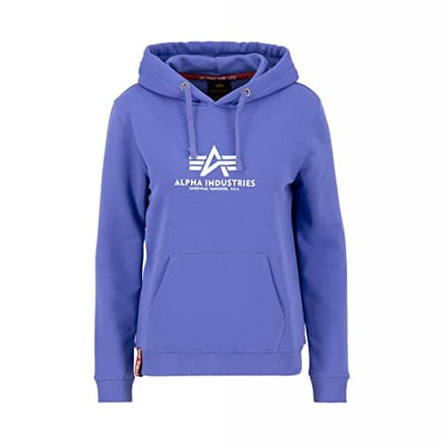 Image of Alpha Industries New Basic Hoodie for women Electric Violet