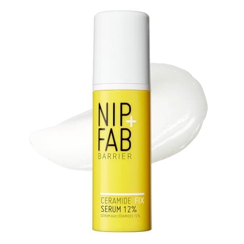 Image of Nip+Fab Ceramide Fix Serum 50 ml, 12% Complex: 5% Replenishing Ceramide, 3% Niacinamide, 2% Azelaic Acid 1.5% BiolinSkin Barrier Strengthener, 2% Glycerin, Rebalance and Soften the Skin