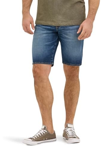 Image of Lee Mens Extreme Motion Five Pocket Denim Short, Legends, 30