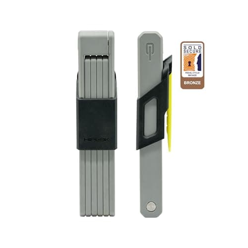 Image of Hiplok TRK1 Switch 105 Folding Lock, Grey, 105 cm Sluitingsbereik