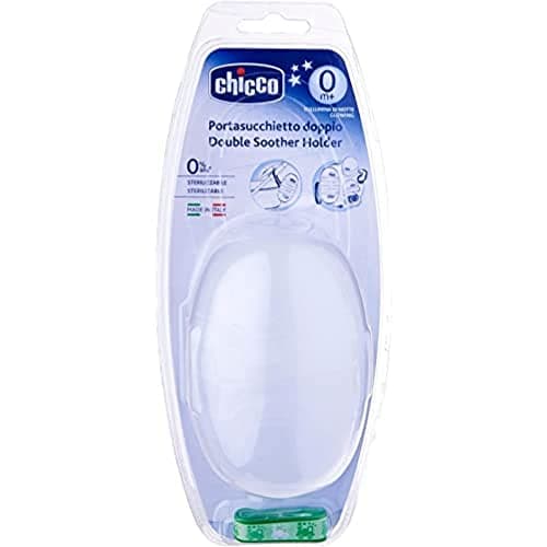 Image of Chicco Double Boxes for Dummies with Phosphorescent x1 Attachment Strap Green and White