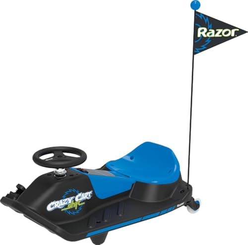 Image of Razor Crazy Cart Shift Electric Go-Kart For Kids 6+ with Variable Speed Control
